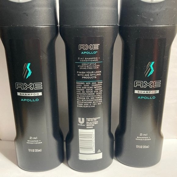 3 Axe Apollo 2in1 Shampoo 12 FL OZ - Picture 6 of 10